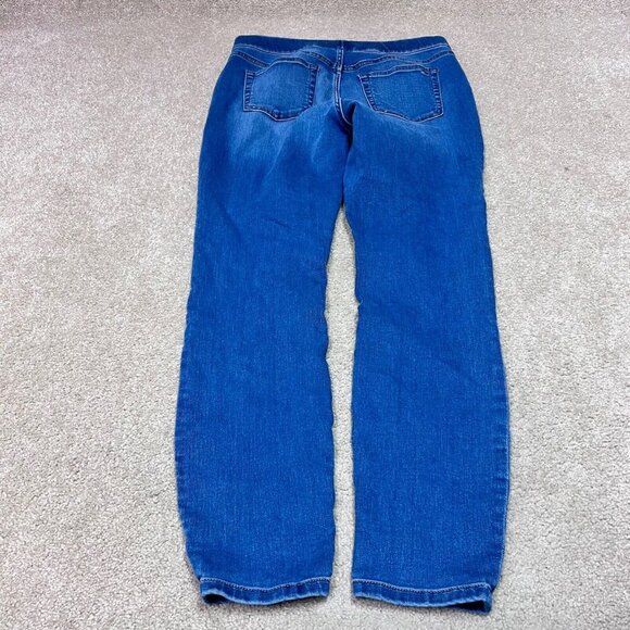 Tommy Hilfiger Jegging Blue Pull On Faux Front Pockets Women’s Size 12 - Picture 5 of 11